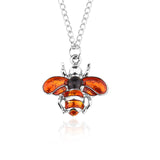 Lovely Enamel Bee Necklace