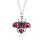 Lovely Enamel Bee Necklace