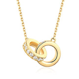 Interlocking Circle Necklace